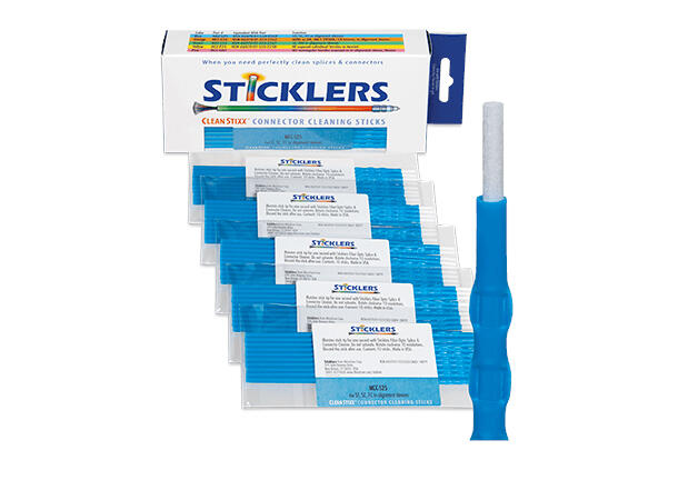 Sticklers CleanStixx rensepinne 2.5mm Blå, pakning med 50 stk. 