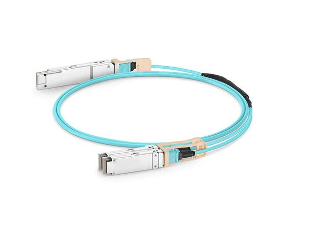 QSFP56 200G to QSFP56 2x100G InfiniBand Active Breakout AOC HDR 