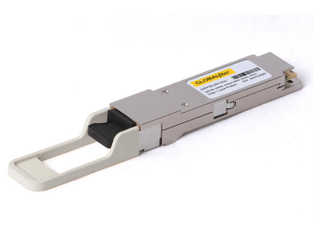 QSFP+, 40GbE-ZR4, LWDM4, DDM, 80km 1310nm, 28dB, SM, LC 