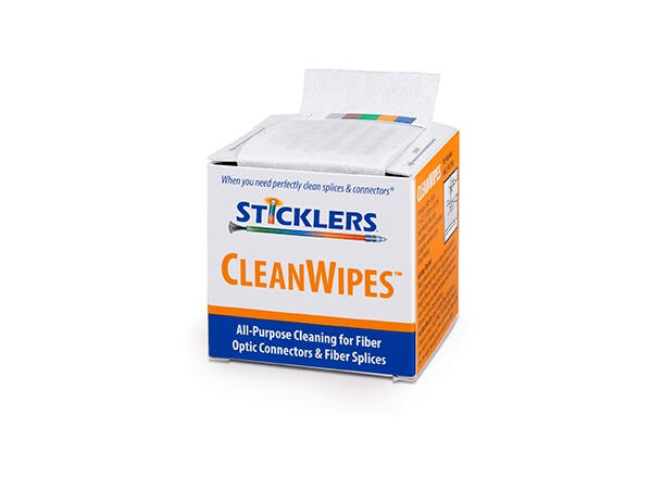 Sticklers CleanWipes rensebånd, portabel Lofri, 600 rensinger av fiberender, eske 