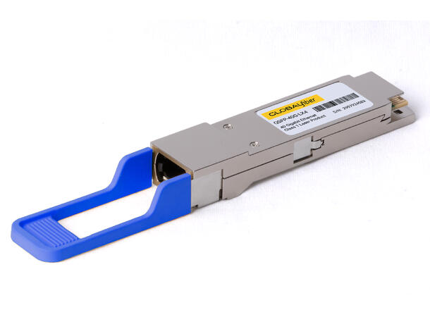 QSFP+, 40GbE-LX4, (4x 11.2Gbps) 2km/500m CWDM 1270-1330nm, 3.3dB, SM/MM, LC 