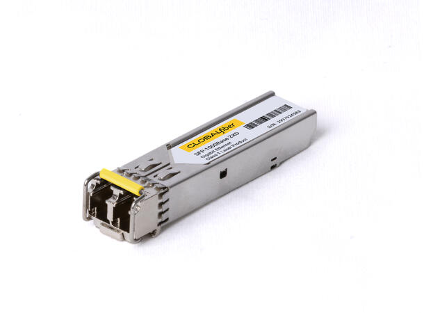 SFP, 1 GbE, DDM, 80km 1550nm, 24dB, SM/MM 