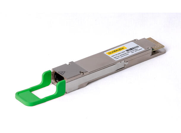 QSFP-DD, 400GbE-XDR4, 4x100GbE, 2km 1310nm, 4dB, SM, MPO-8/12 